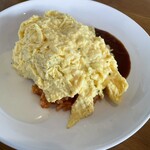 ふたみ - ふわトロオムライス　割った後