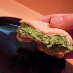 衛藤 - 抹茶最中アイス喰らう