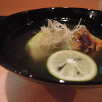 衛藤 - 椀物　ズームアップ