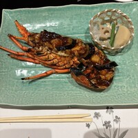 中納言 千日前味楽館 - 伊勢海老姿焼き