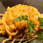 世田谷テーブル - 無添加うにのパスタ3,278円　チーズ仕立て