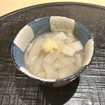 新ばし 星野 - 芽芋の吉野煮