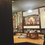 仁亭 - こだわりの店内