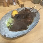 手打ちうどん 河正 - どて煮 950円　こんにゃく、大根、卵、牛もつ