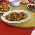 Oriental Seafood Gurney  - 団体で利用させていただいたのでこの日の夕食は円卓方式のシーフード料理の夕食でした。 
            