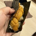 鮨 しみづ - 熟成ウニ