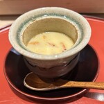 鮨 しみづ - 桜海老の茶碗蒸し