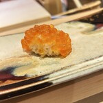 鮨 しみづ - 塩いくらの握り