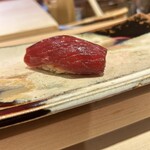 鮨 しみづ - 宮崎県塩釜のマグロの漬け