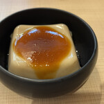 てらぐち - 名物のゴマ豆腐も頼みました
