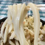 山崎家うどん - うどんのリフトアップ