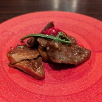 中国料理 彩龍 - 和牛サーロインのXO醤炒め