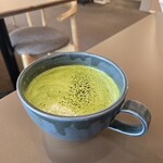 ごはんカフェDDC - ホット抹茶ラテ