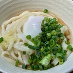 多田製麺所 - 温玉ぶっかけ。
