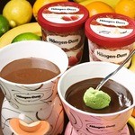 完全個室居酒屋 星夜の宴 - ハーゲンダッツのチョコフォンデュ