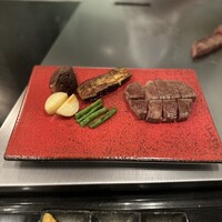 ステーキハウス 桂 - ヒレと野菜