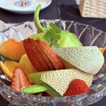 大熊 デザート倶楽部 - フルーツ盛り合わせ(大)