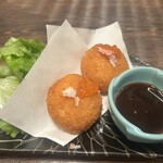 個室居酒屋 花道 - かにクリームコロッケ