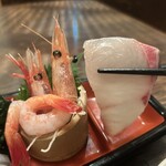 個室居酒屋 花道 - 一切れが大きいカンパチ