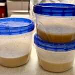 イタメン - 残ったスープは持ち帰り、　リゾットにします