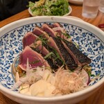 明神丸 - 鰹のタレたたき