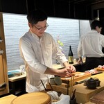 寿司 あつや - イケボ板さん