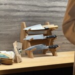 寿司 あつや - 包丁置場