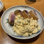土鍋ごはんと和酒の店 おてだま - カツオのカツ