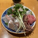 土鍋ごはんと和酒の店 おてだま - おさしみ