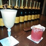 BAR DaMonde - 夏のカクテル☆彡サマーソルティと桃のカクテル