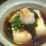 kyuushuunecchuuya - 海苔の揚げ出し豆腐2014・08・14訪問