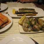 Ciutat Comtal - まて貝、アサリ