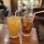 ザ マンチーズ バーガーワークス - たっぷりドリンク