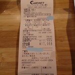 クッチーナ - 今回のレシート
      これだけ褒めていても、キチンと支払いはしています
      
      ステマレビューは
      自分の書きたいように書きたいので
      僕の信念として、一切書きません❗️
      
      なので嘘のないガチレビューが書けてます