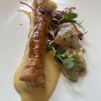 ル・ニコ・ア・オーミナミ - 前菜〜季節の一皿〜　ホワイトアスパラ