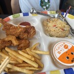 五味八珍 天王店 - お子様ランチ　チャーハン