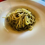 ふらここ食堂 - 山梨県産わらびのソースのパスタ