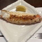 氷雪の門 - 焼きたらば蟹完成