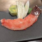 氷雪の門 - たらば蟹太身  しゃぶしゃぶ