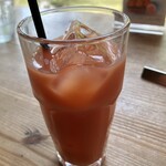 トラットリア ノラ･クチーナ - ブラッドオレンジジュース