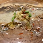 IL TEATRINO DA SALONE - 神経締め真鯛　トラパニ風　落花生