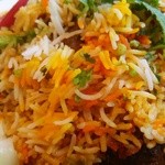 カーン・ケバブ・ビリヤニ - バスマティライスがおいしかったです