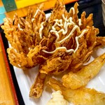 麺紡 - 新玉ネギのハスの花