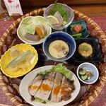 創作和食 ゲァネエッセン - 花籠御膳（豚ロースとキス天）