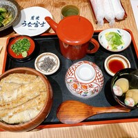 炭焼 うな富士 有楽町店 - 白焼ひつまぶし