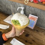 クレープ えんどう - 