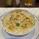 グラティナ - スパゲッティグラタン。タバスコすきすき