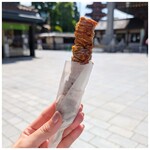 寺子屋本舗 - 串ぬれおかき（甘口醤油）