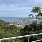 そば工房ＨＩＲＯ - 日峰神社からの展望
