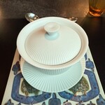 Alternative - 1皿目
      千葉県鴨川田倉ファームのピゼッリのスープ。